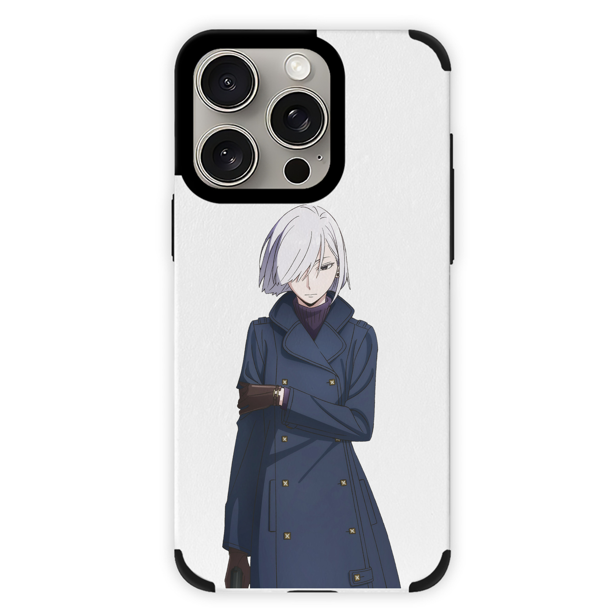 （画像用） SPY×FAMILY间谍家家酒 【iPhone15ProMax対応】 PUレザー スマホケース 耐衝撃＆黄変防止