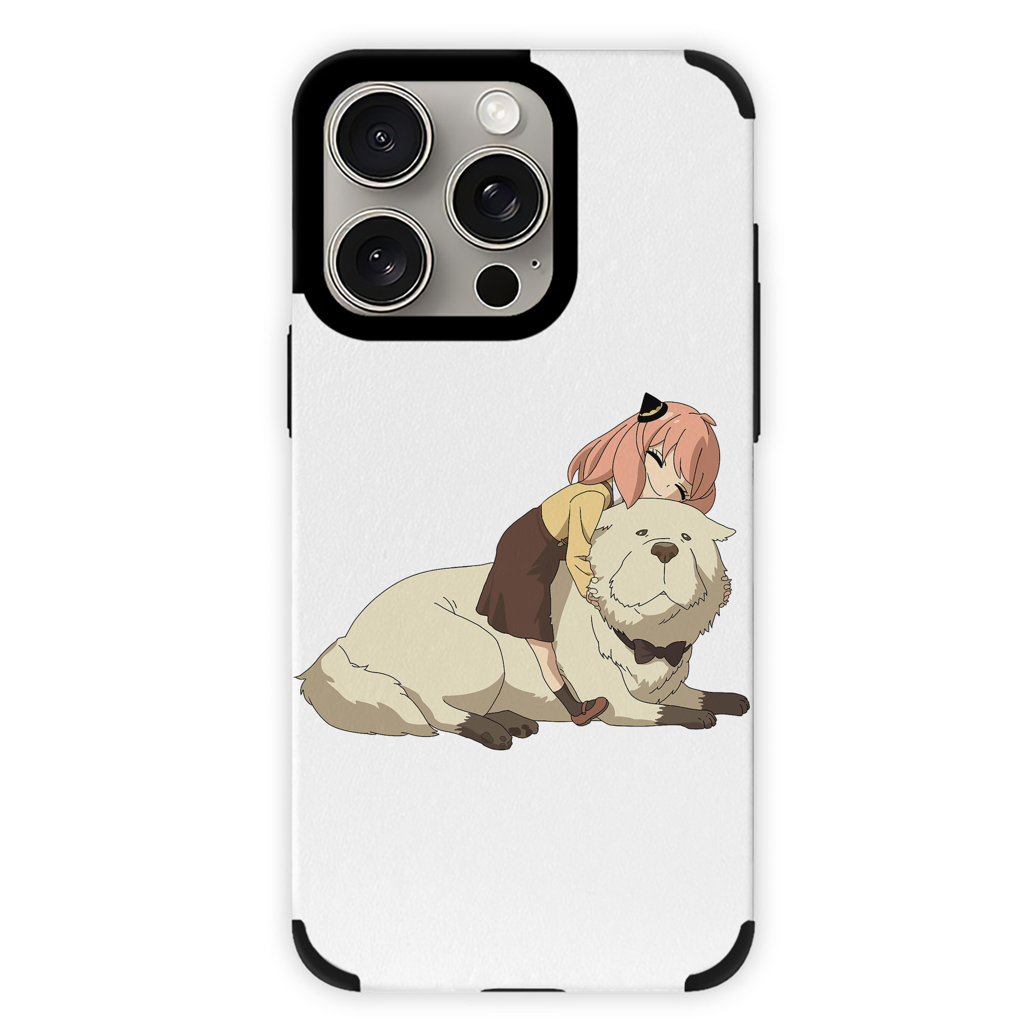 （画像用） SPY×FAMILY间谍家家酒 【iPhone15ProMax対応】 PUレザー スマホケース 耐衝撃＆黄変防止