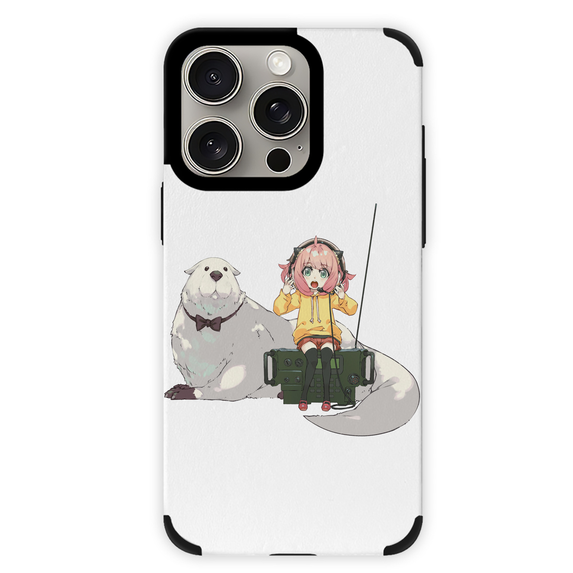 （画像用） SPY×FAMILY间谍家家酒 【iPhone15ProMax対応】 PUレザー スマホケース 耐衝撃＆黄変防止