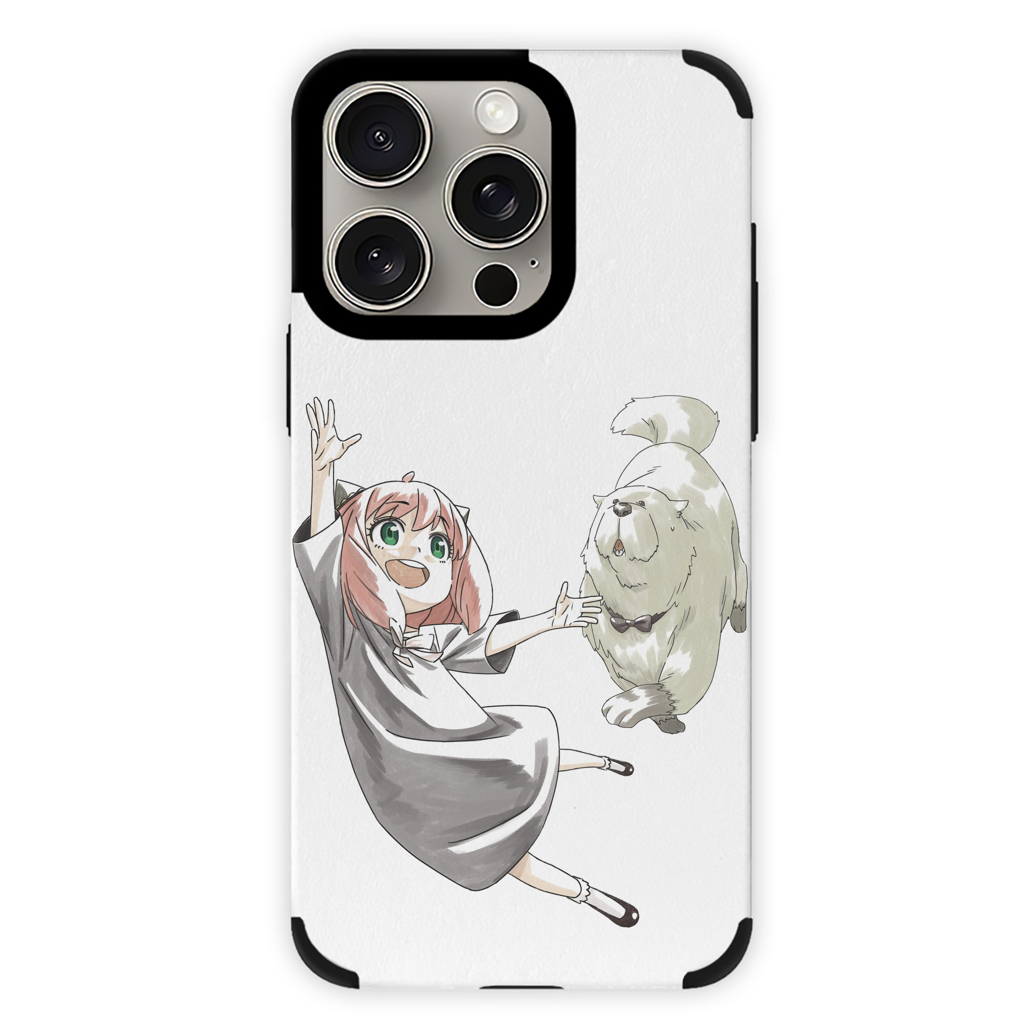 （画像用） SPY×FAMILY间谍家家酒 【iPhone15ProMax対応】 PUレザー スマホケース 耐衝撃＆黄変防止