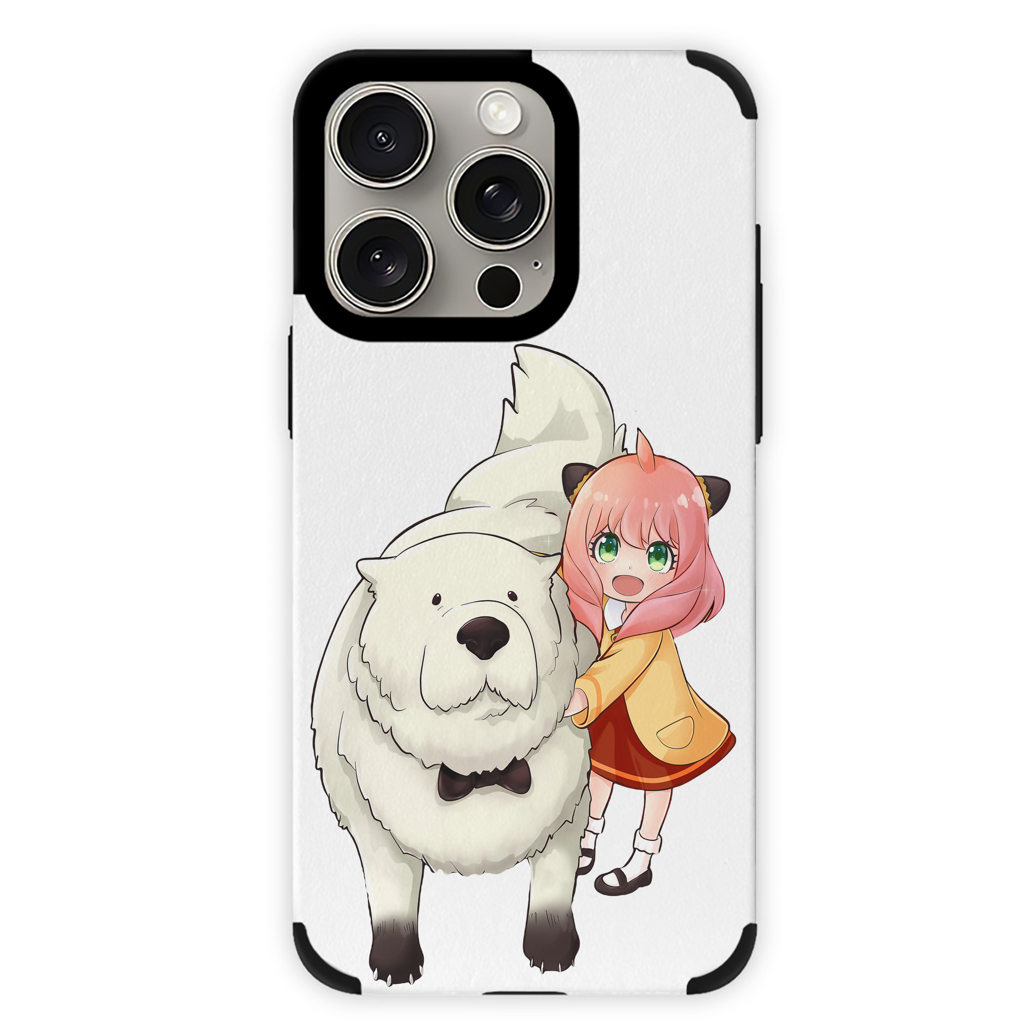 （画像用） SPY×FAMILY间谍家家酒 【iPhone15ProMax対応】 PUレザー スマホケース 耐衝撃＆黄変防止