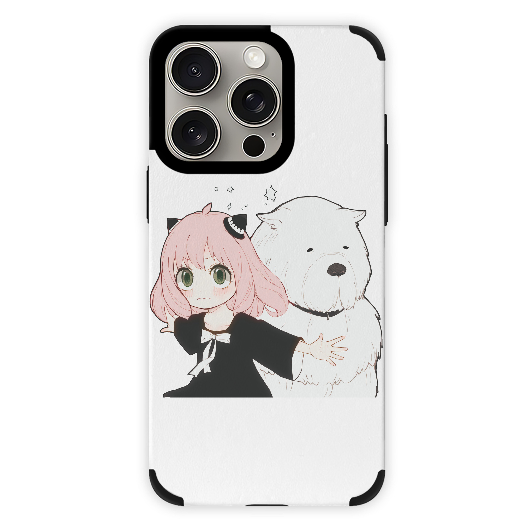 （画像用） SPY×FAMILY间谍家家酒 【iPhone15ProMax対応】 PUレザー スマホケース 耐衝撃＆黄変防止
