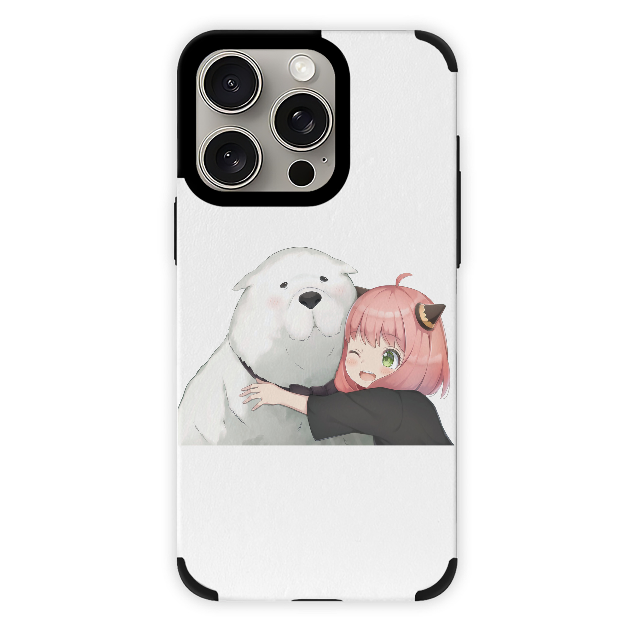 （画像用） SPY×FAMILY间谍家家酒 【iPhone15ProMax対応】 PUレザー スマホケース 耐衝撃＆黄変防止