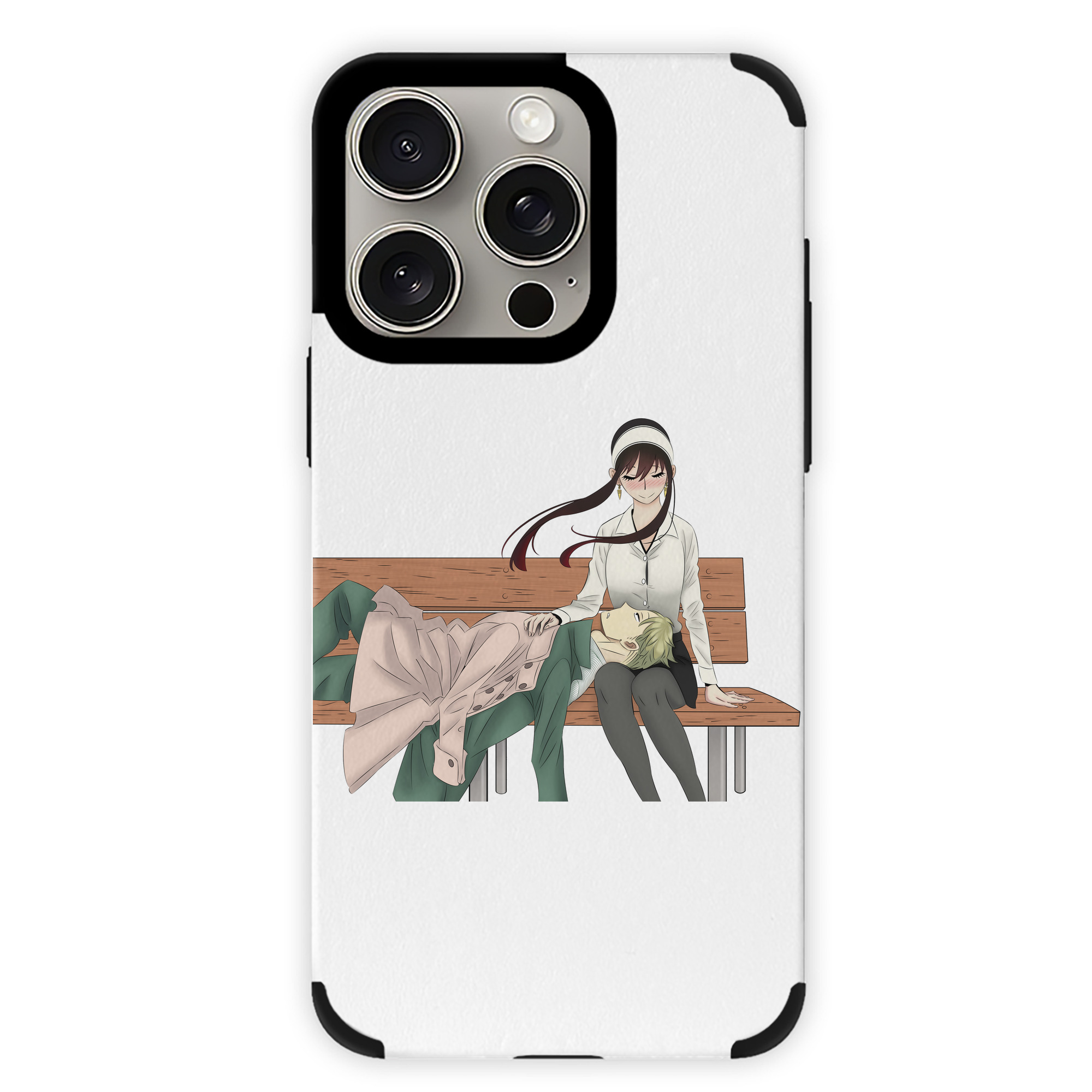 （画像用） SPY×FAMILY间谍家家酒 【iPhone15ProMax対応】 PUレザー スマホケース 耐衝撃＆黄変防止