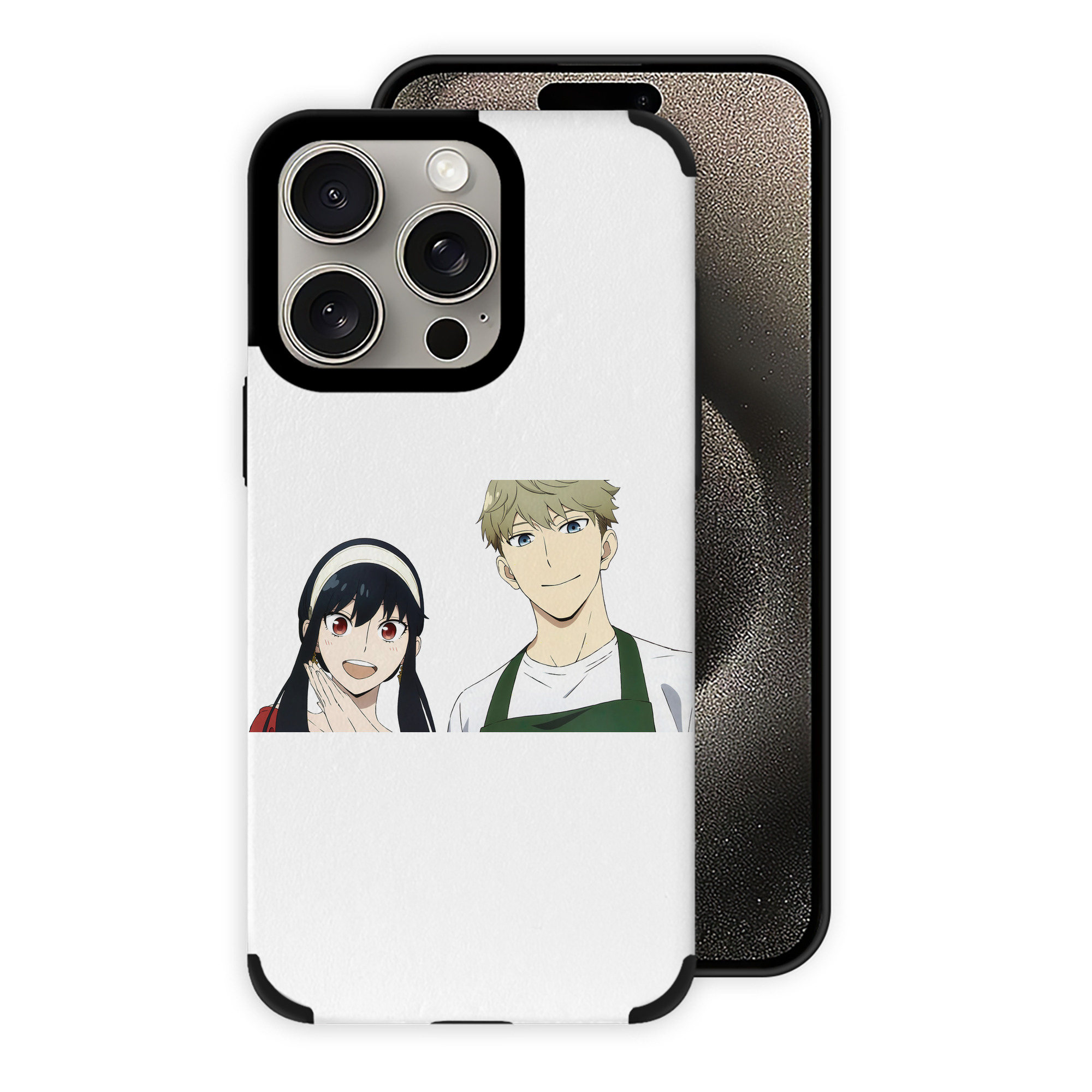 （画像用） SPY×FAMILY间谍家家酒 【iPhone15ProMax対応】 PUレザー スマホケース 耐衝撃＆黄変防止