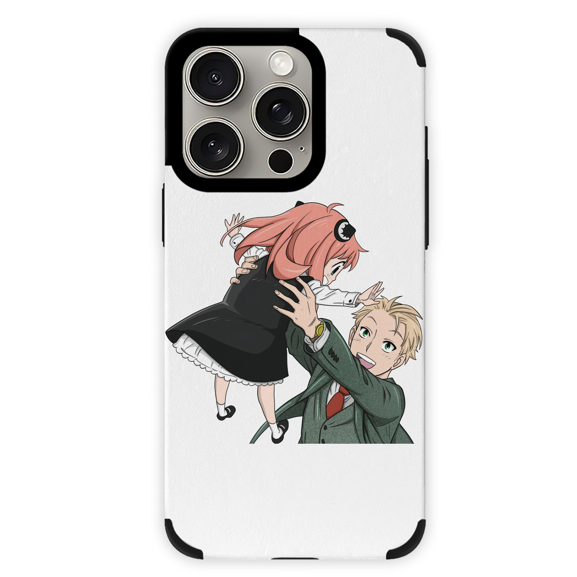 （画像用） SPY×FAMILY间谍家家酒 【iPhone15ProMax対応】 PUレザー スマホケース 耐衝撃＆黄変防止