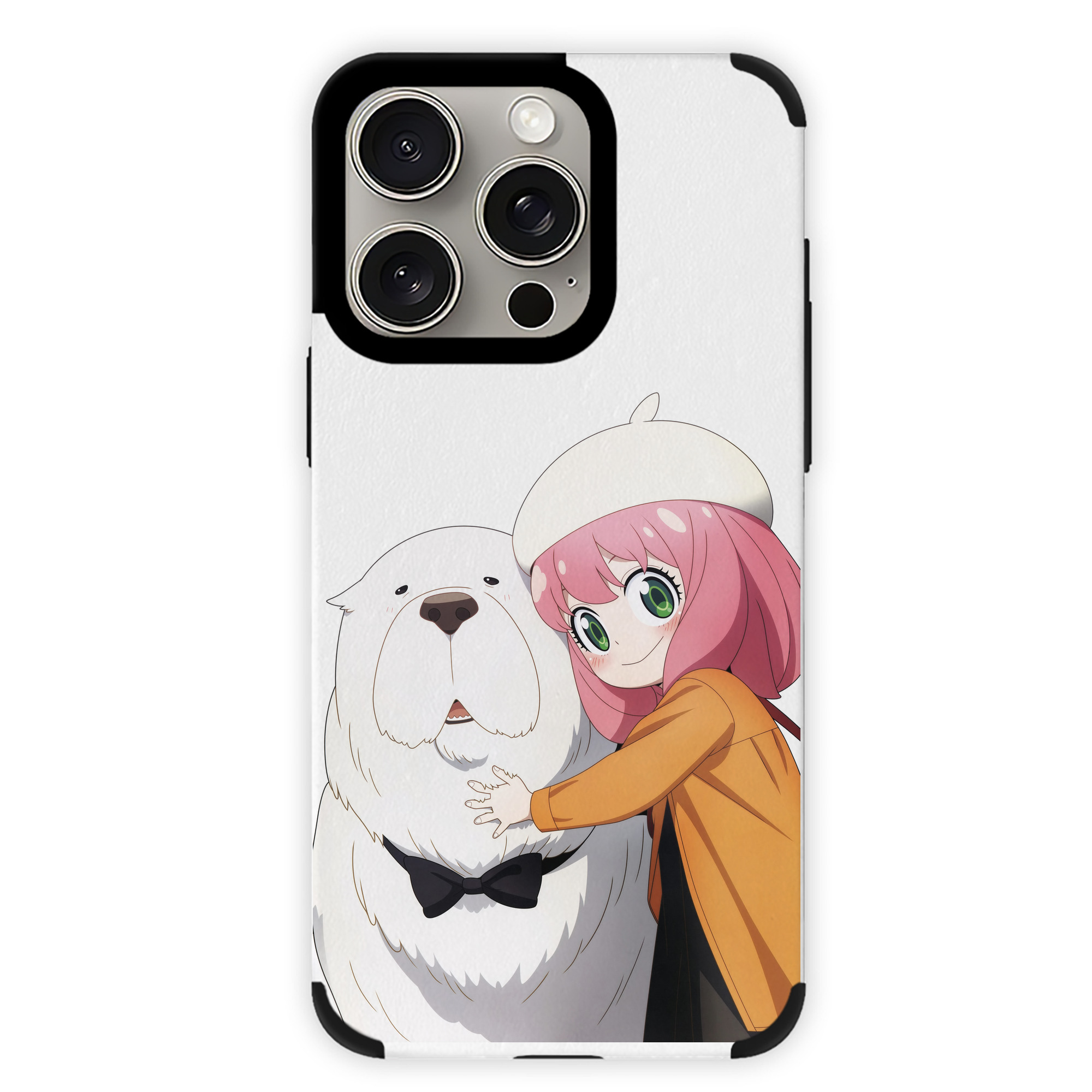 （画像用） SPY×FAMILY间谍家家酒 【iPhone15ProMax対応】 PUレザー スマホケース 耐衝撃＆黄変防止
