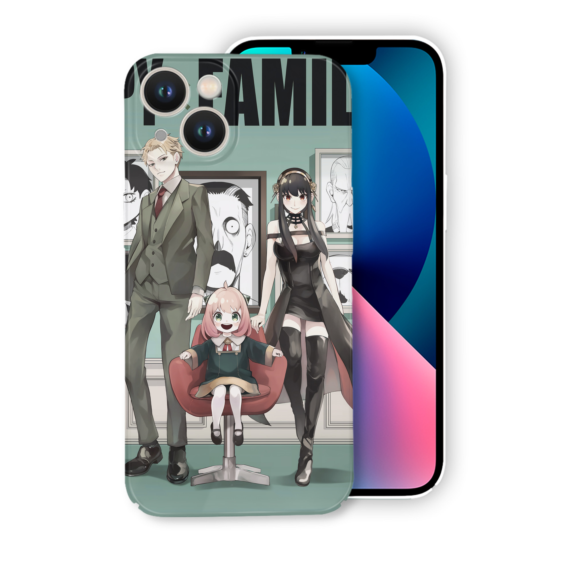 （画像用） SPY×FAMILY间谍家家酒 【iPhone 14シリーズ対応】ハードケース