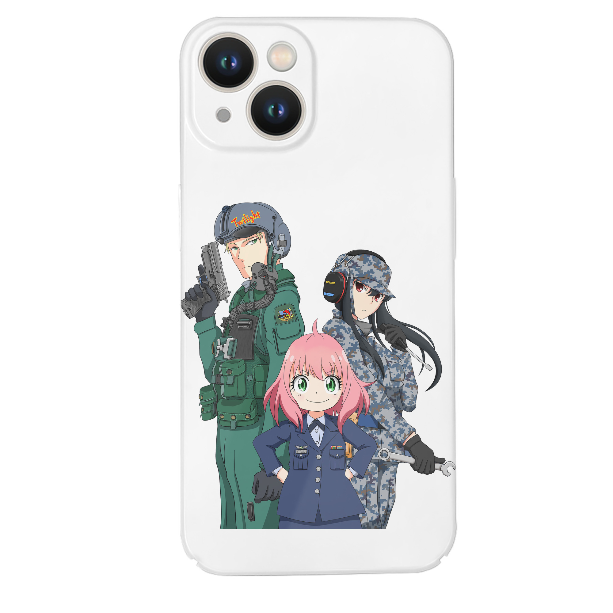 （画像用） SPY×FAMILY间谍家家酒 【iPhone 14シリーズ対応】ハードケース