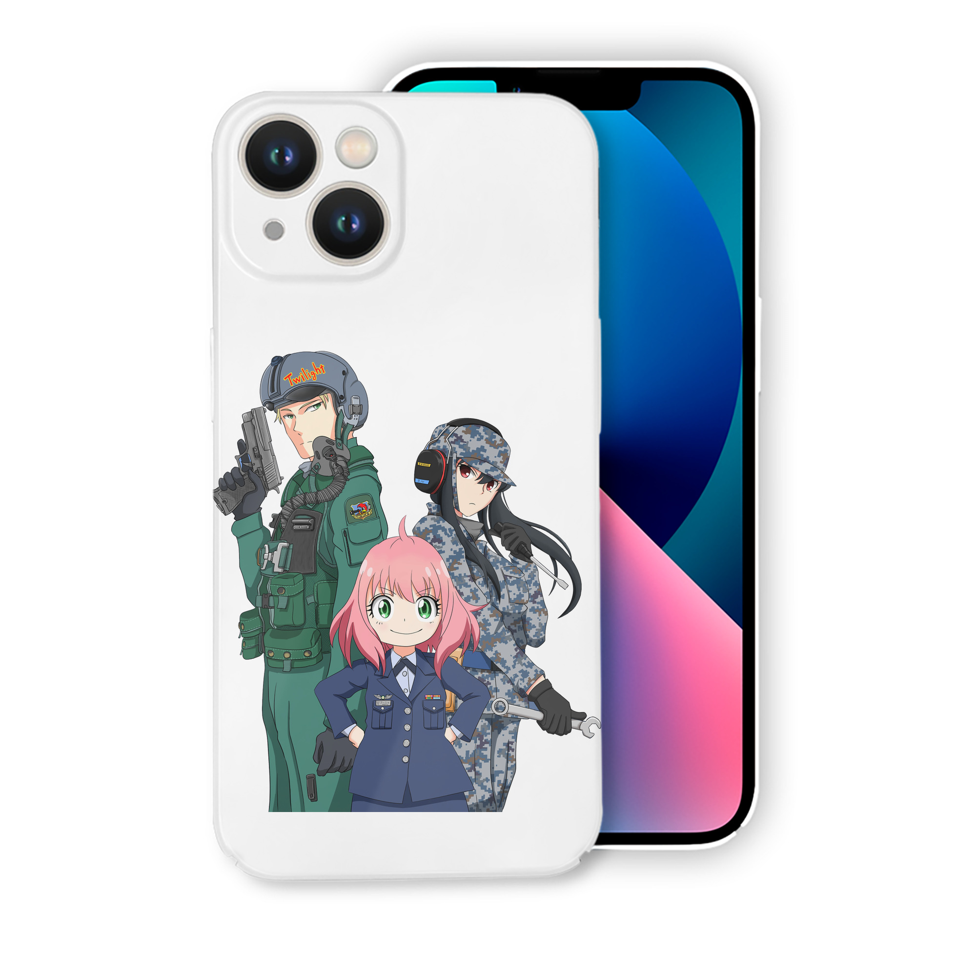 （画像用） SPY×FAMILY间谍家家酒 【iPhone 14シリーズ対応】ハードケース