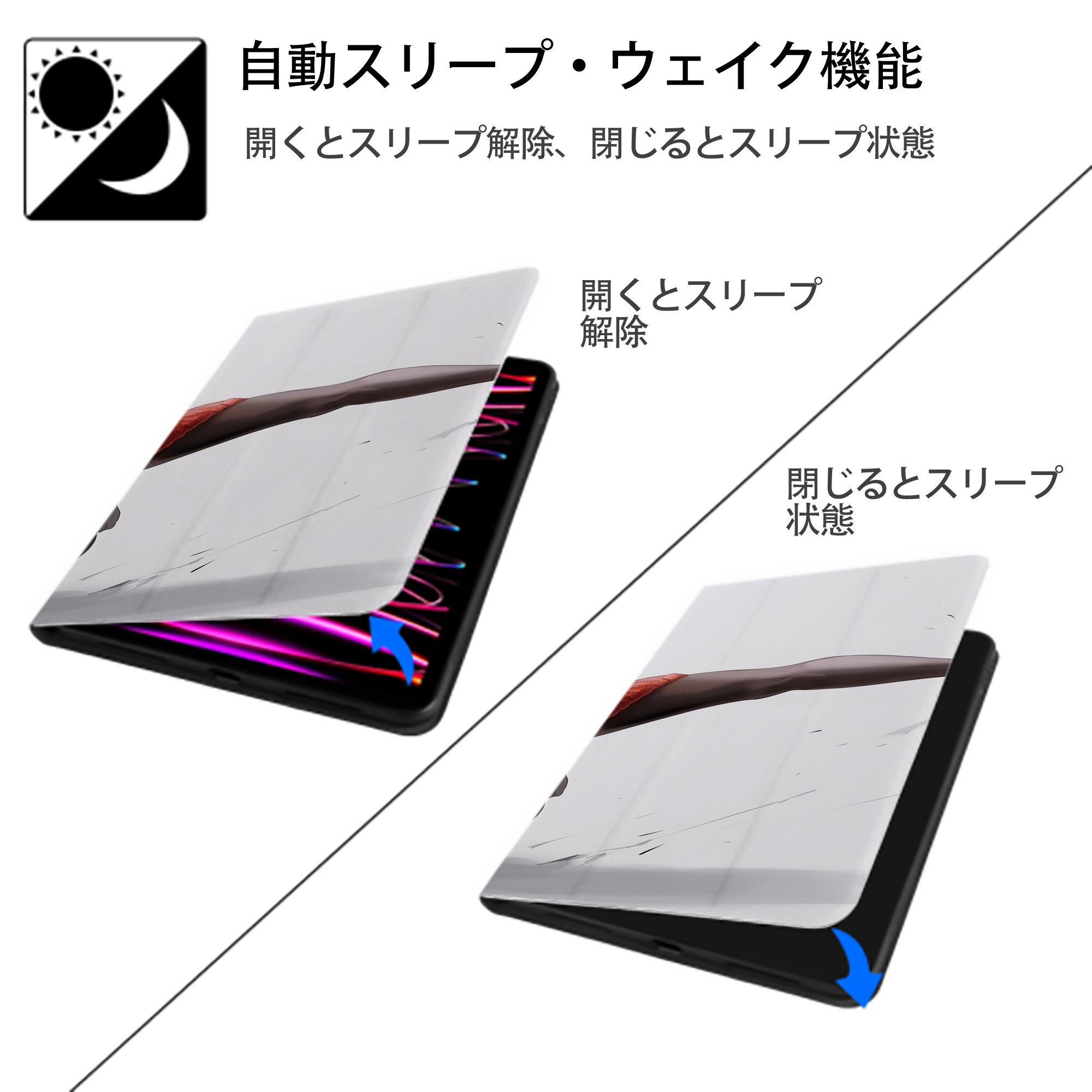 SPY×FAMILY间谍家家酒 IPad ケース ブック型 PUレザー TPU 耐衝撃 軽量 薄型 ペン収納なし 全面保護 IPad 各モデル対応