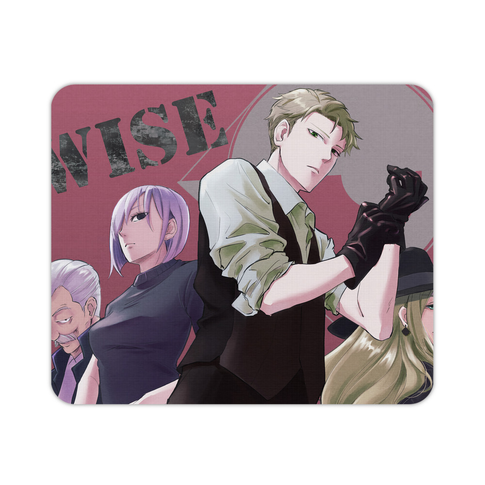 （画像用） SPY×FAMILY间谍家家酒 マウスパッド ステッチ加工 ラバー素材 防水 滑り止め 超薄型 ゲーミング/オフィス対応