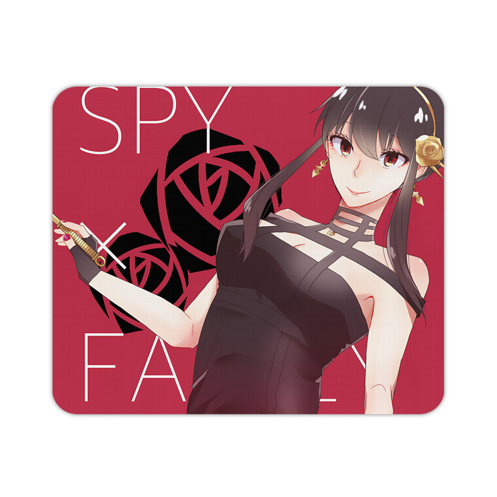 （画像用） SPY×FAMILY间谍家家酒 マウスパッド ステッチ加工 ラバー素材 防水 滑り止め 超薄型 ゲーミング/オフィス対応