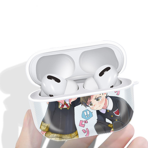 SPY×FAMILY间谍家家酒 【AirPods Pro用】ハードシェル保護ケース 耐衝撃・防指紋・カラビナ付き商品仕様