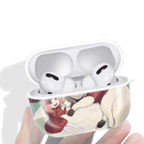 SPY×FAMILY间谍家家酒 【AirPods Pro用】ハードシェル保護ケース 耐衝撃・防指紋・カラビナ付き商品仕様