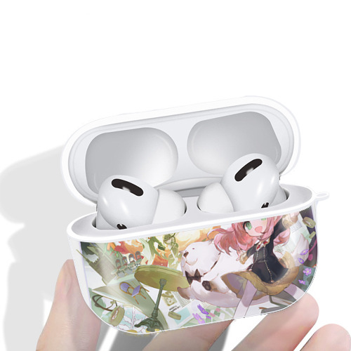 SPY×FAMILY间谍家家酒 【AirPods Pro用】ハードシェル保護ケース 耐衝撃・防指紋・カラビナ付き商品仕様