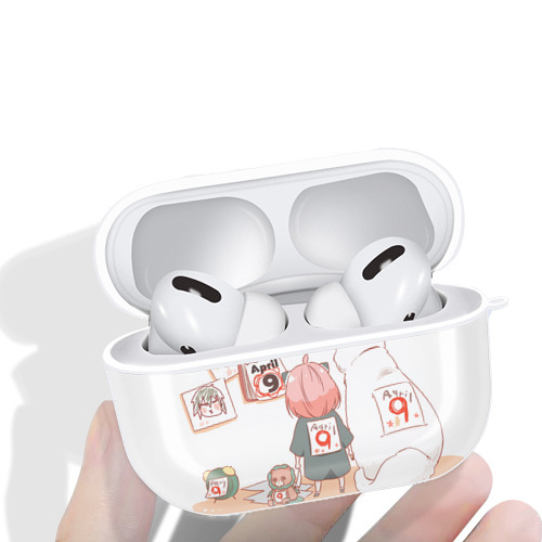 SPY×FAMILY间谍家家酒 【AirPods Pro用】ハードシェル保護ケース 耐衝撃・防指紋・カラビナ付き商品仕様