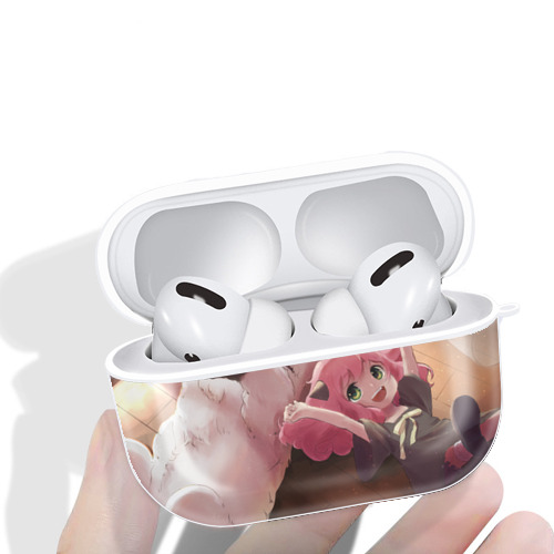 SPY×FAMILY间谍家家酒 【AirPods Pro用】ハードシェル保護ケース 耐衝撃・防指紋・カラビナ付き商品仕様