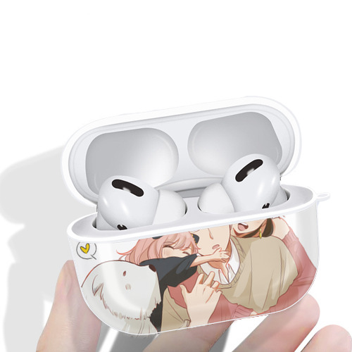 SPY×FAMILY间谍家家酒 【AirPods Pro用】ハードシェル保護ケース 耐衝撃・防指紋・カラビナ付き商品仕様