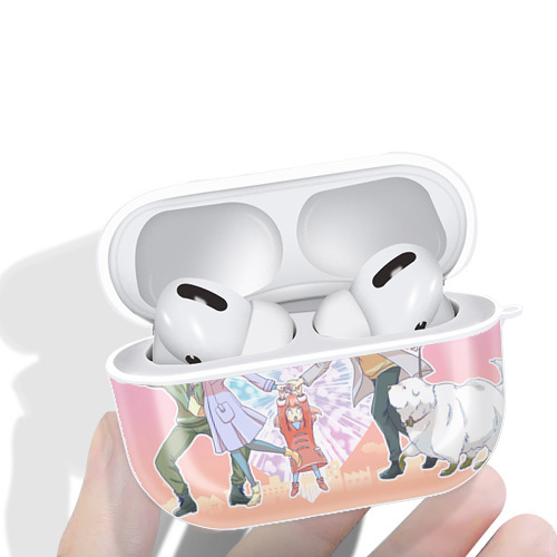 SPY×FAMILY间谍家家酒 【AirPods Pro用】ハードシェル保護ケース 耐衝撃・防指紋・カラビナ付き商品仕様