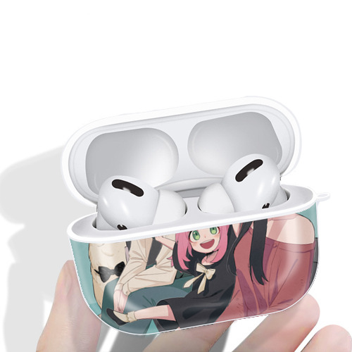 SPY×FAMILY间谍家家酒 【AirPods Pro用】ハードシェル保護ケース 耐衝撃・防指紋・カラビナ付き商品仕様