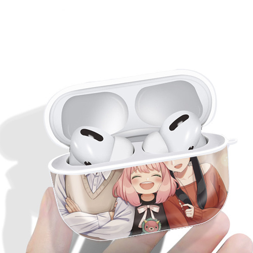 SPY×FAMILY间谍家家酒 【AirPods Pro用】ハードシェル保護ケース 耐衝撃・防指紋・カラビナ付き商品仕様