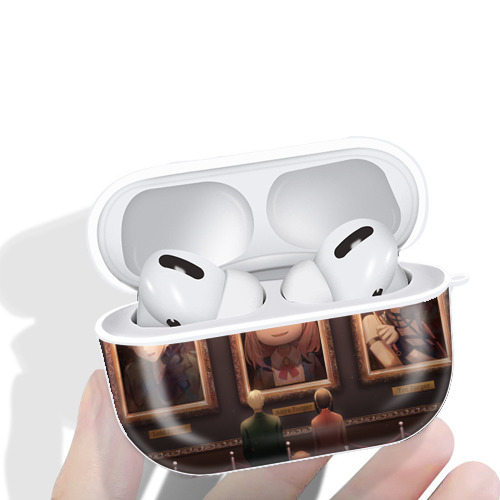 SPY×FAMILY间谍家家酒 【AirPods Pro用】ハードシェル保護ケース 耐衝撃・防指紋・カラビナ付き商品仕様