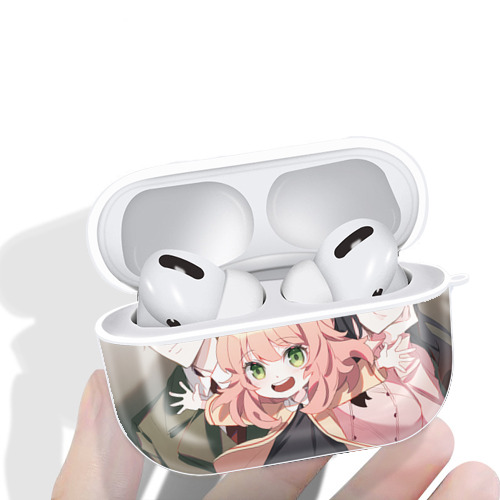 SPY×FAMILY间谍家家酒 【AirPods Pro用】ハードシェル保護ケース 耐衝撃・防指紋・カラビナ付き商品仕様