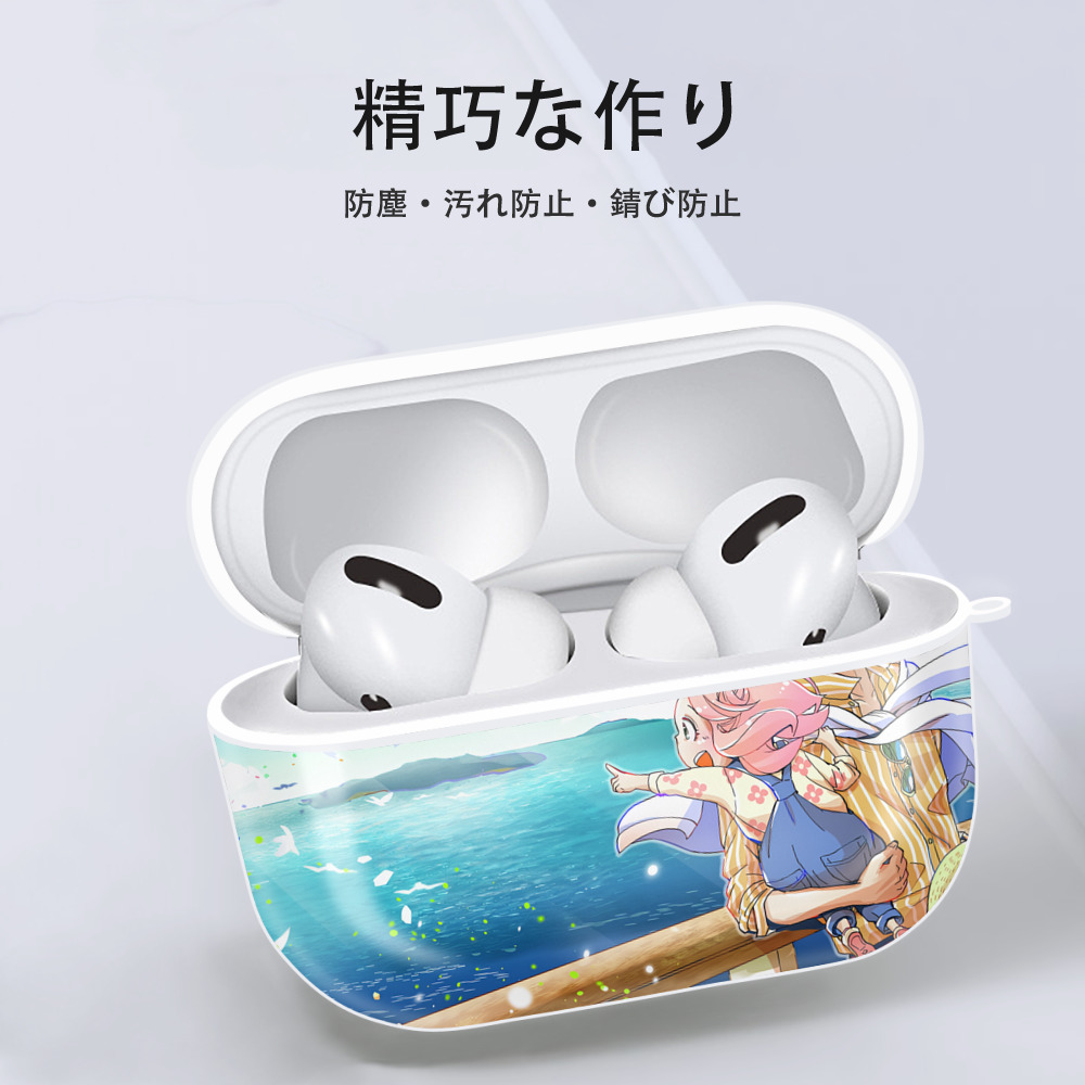 SPY×FAMILY间谍家家酒 【AirPods Pro用】ハードシェル保護ケース 耐衝撃・防指紋・カラビナ付き商品仕様