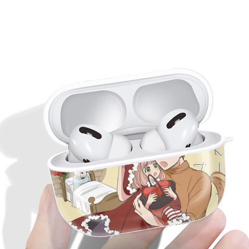 SPY×FAMILY间谍家家酒 【AirPods Pro用】ハードシェル保護ケース 耐衝撃・防指紋・カラビナ付き商品仕様
