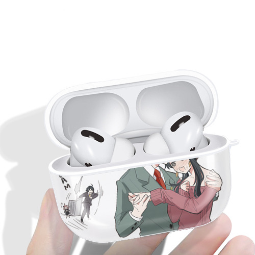 SPY×FAMILY间谍家家酒 【AirPods Pro用】ハードシェル保護ケース 耐衝撃・防指紋・カラビナ付き商品仕様