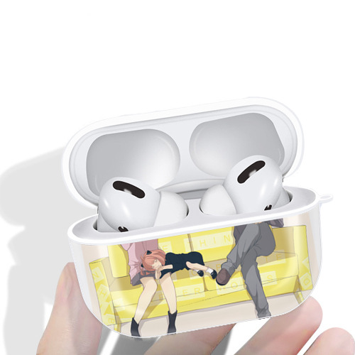 SPY×FAMILY间谍家家酒 【AirPods Pro用】ハードシェル保護ケース 耐衝撃・防指紋・カラビナ付き商品仕様
