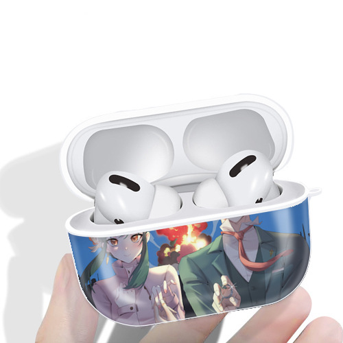 SPY×FAMILY间谍家家酒 【AirPods Pro用】ハードシェル保護ケース 耐衝撃・防指紋・カラビナ付き商品仕様