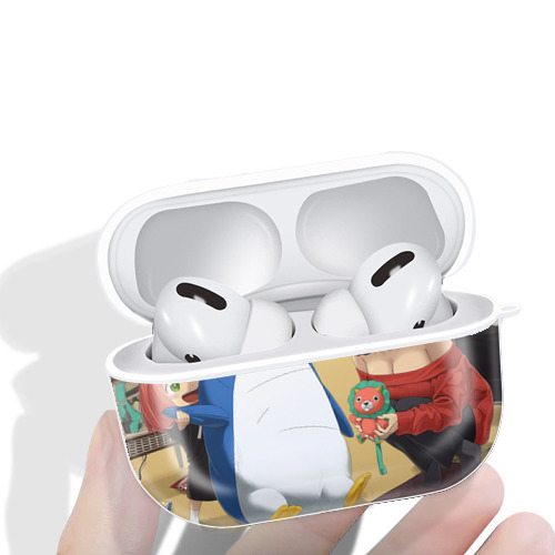 SPY×FAMILY间谍家家酒 【AirPods Pro用】ハードシェル保護ケース 耐衝撃・防指紋・カラビナ付き商品仕様