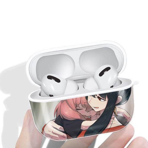 SPY×FAMILY间谍家家酒 【AirPods Pro用】ハードシェル保護ケース 耐衝撃・防指紋・カラビナ付き商品仕様