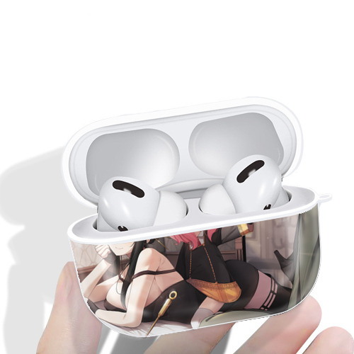 SPY×FAMILY间谍家家酒 【AirPods Pro用】ハードシェル保護ケース 耐衝撃・防指紋・カラビナ付き商品仕様