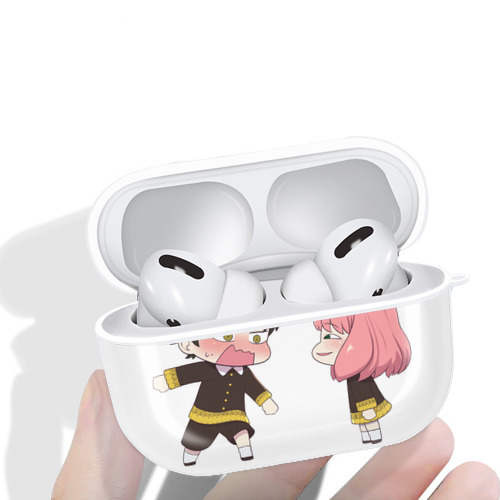 SPY×FAMILY间谍家家酒 【AirPods Pro用】ハードシェル保護ケース 耐衝撃・防指紋・カラビナ付き商品仕様