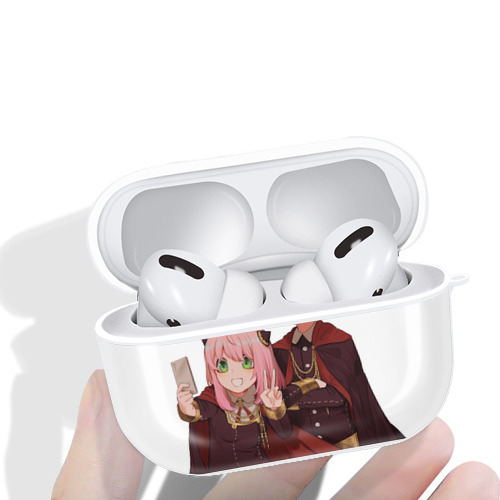 SPY×FAMILY间谍家家酒 【AirPods Pro用】ハードシェル保護ケース 耐衝撃・防指紋・カラビナ付き商品仕様
