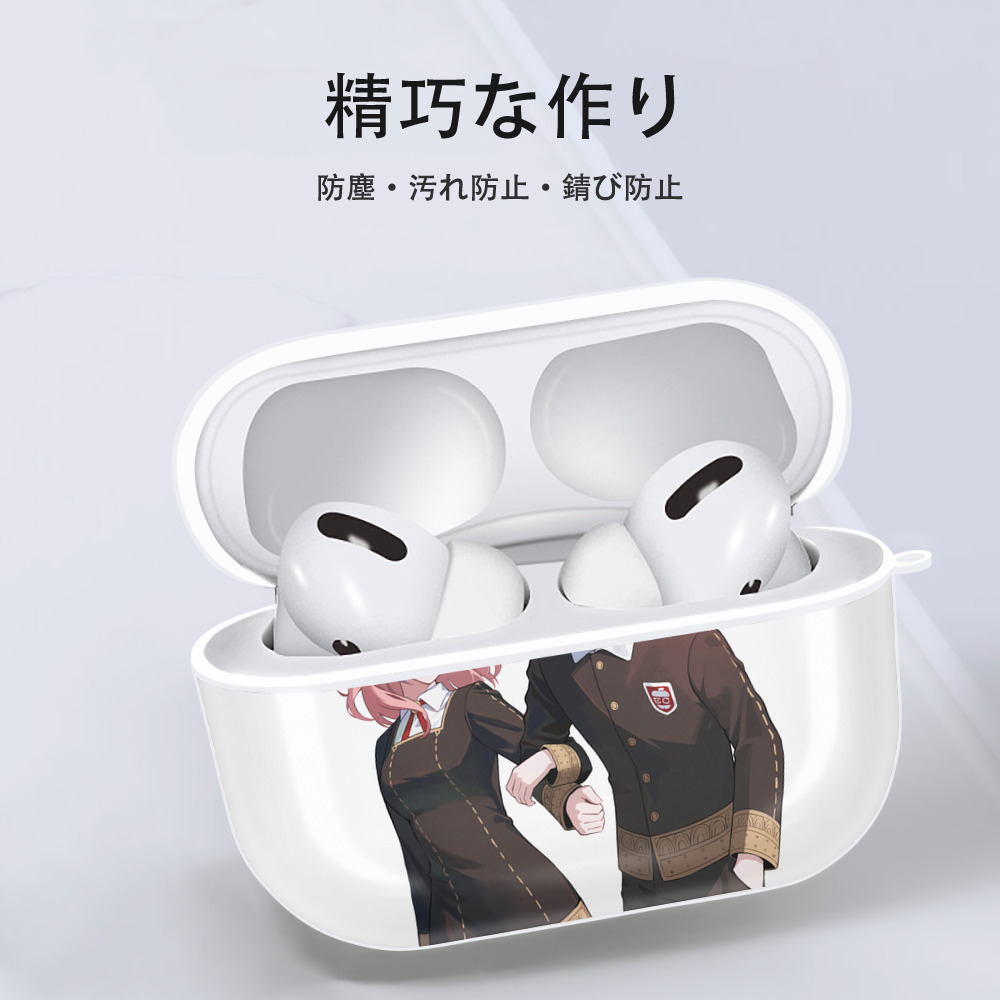 SPY×FAMILY间谍家家酒 【AirPods Pro用】ハードシェル保護ケース 耐衝撃・防指紋・カラビナ付き商品仕様