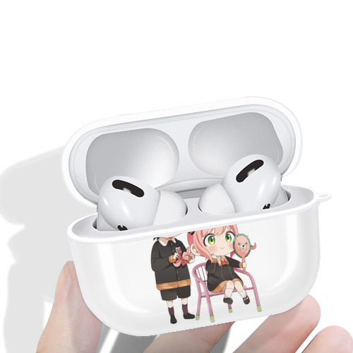 SPY×FAMILY间谍家家酒 【AirPods Pro用】ハードシェル保護ケース 耐衝撃・防指紋・カラビナ付き商品仕様