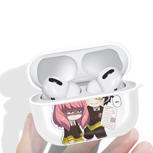 SPY×FAMILY间谍家家酒 【AirPods Pro用】ハードシェル保護ケース 耐衝撃・防指紋・カラビナ付き商品仕様