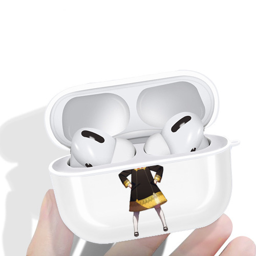 SPY×FAMILY间谍家家酒 【AirPods Pro用】ハードシェル保護ケース 耐衝撃・防指紋・カラビナ付き商品仕様
