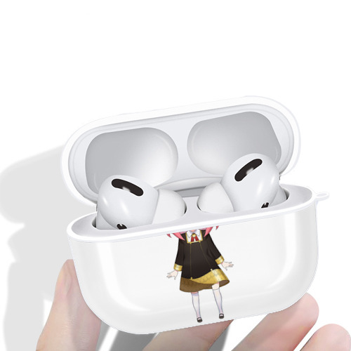 SPY×FAMILY间谍家家酒 【AirPods Pro用】ハードシェル保護ケース 耐衝撃・防指紋・カラビナ付き商品仕様