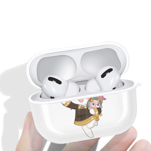 SPY×FAMILY间谍家家酒 【AirPods Pro用】ハードシェル保護ケース 耐衝撃・防指紋・カラビナ付き商品仕様