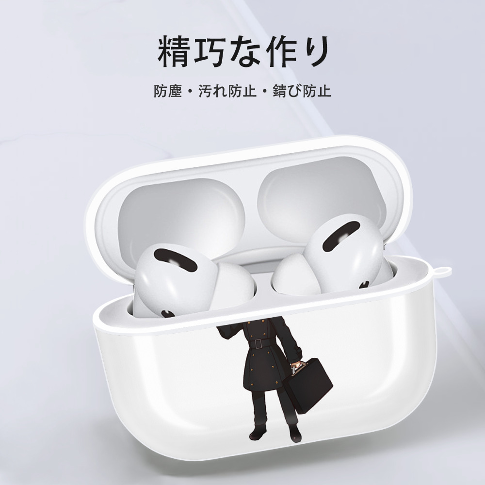 SPY×FAMILY间谍家家酒 【AirPods Pro用】ハードシェル保護ケース 耐衝撃・防指紋・カラビナ付き商品仕様