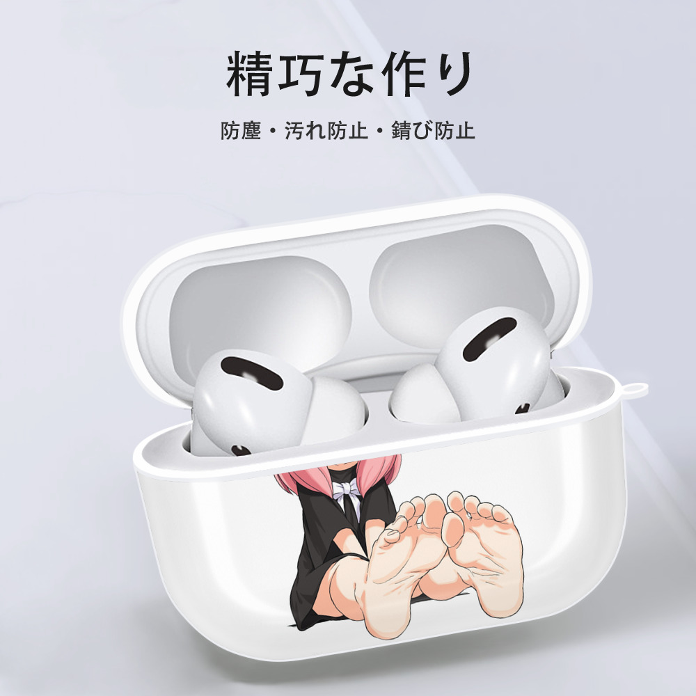 SPY×FAMILY间谍家家酒 【AirPods Pro用】ハードシェル保護ケース 耐衝撃・防指紋・カラビナ付き商品仕様