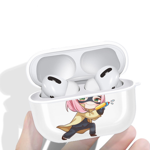 SPY×FAMILY间谍家家酒 【AirPods Pro用】ハードシェル保護ケース 耐衝撃・防指紋・カラビナ付き商品仕様
