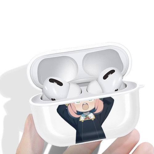 SPY×FAMILY间谍家家酒 【AirPods Pro用】ハードシェル保護ケース 耐衝撃・防指紋・カラビナ付き商品仕様
