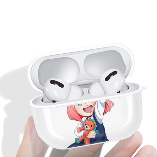 SPY×FAMILY间谍家家酒 【AirPods Pro用】ハードシェル保護ケース 耐衝撃・防指紋・カラビナ付き商品仕様