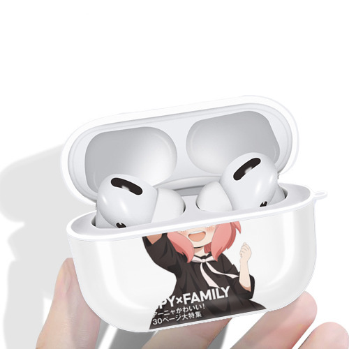 SPY×FAMILY间谍家家酒 【AirPods Pro用】ハードシェル保護ケース 耐衝撃・防指紋・カラビナ付き商品仕様